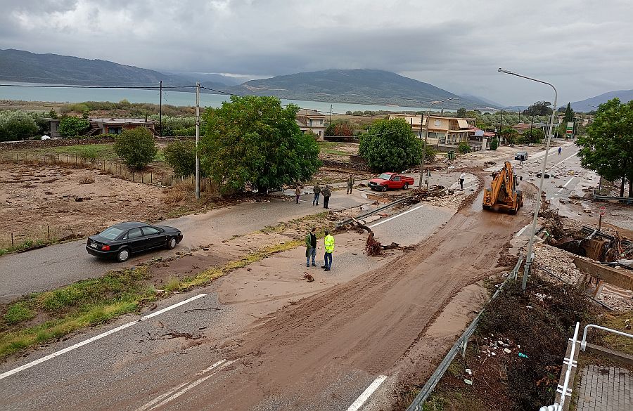 Θλίψη και καταστροφή από την κακοκαιρία στην περιοχή του Αγρινίου