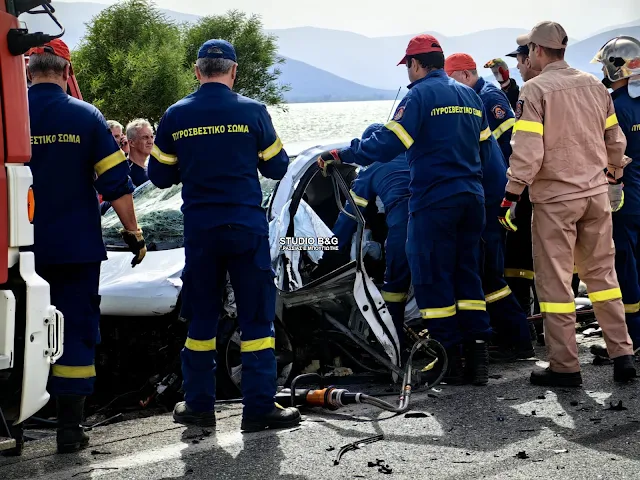 Τροχαίο Δυστύχημα Στην Αργολίδα Με Έναν Νεκρό Και Τρεις Τραυματίες