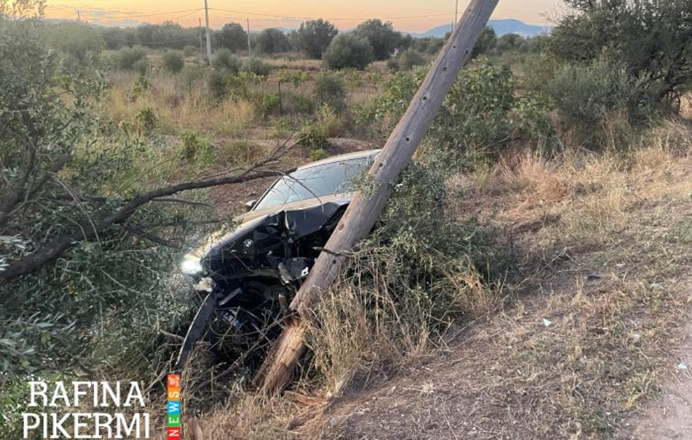 Σοβαρό τροχαίο ατύχημα του πρώην δημάρχου Μαραθώνα Ηλία Ψινάκη