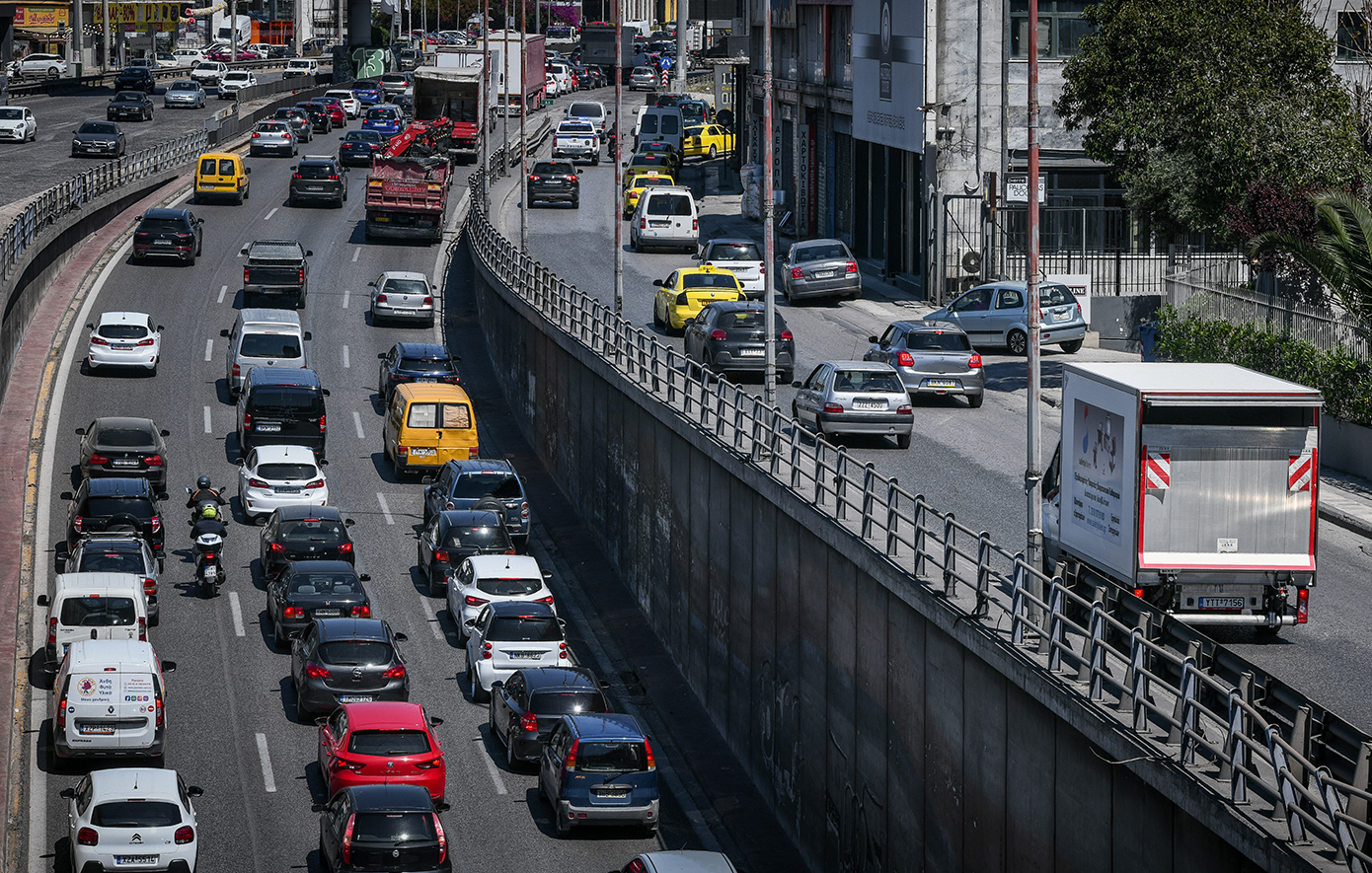 Κυκλοφοριακή Αναστάτωση στην Αττική το Πρωί της Παρασκευής