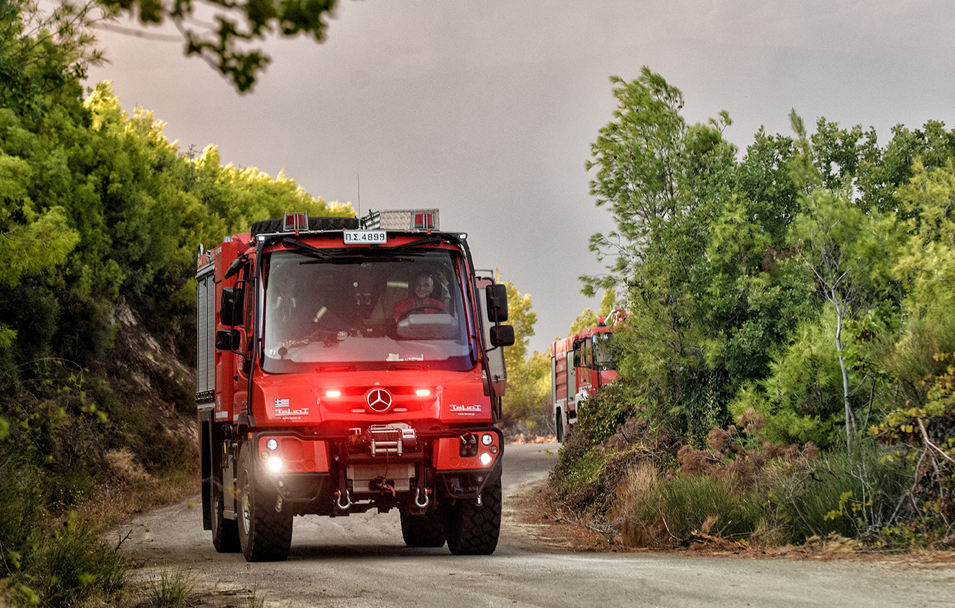 Νέα Δασική Πυρκαγιά στην Ηλεία με Μεγάλη Επιχείρηση Κατάσβεσης