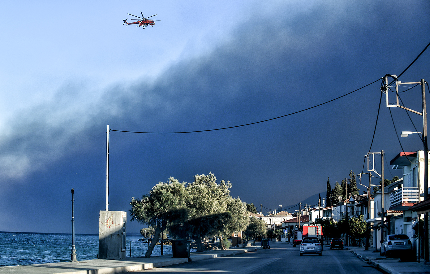 Βοηθεία από την Ευρωπαϊκή Ένωση στην Καταπολέμηση Πυρκαγιών στη Βόρεια Πελοπόννησο